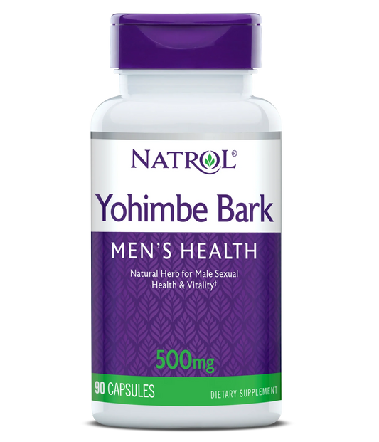 NATROL YOHIMBE BARK MEN’S HEALTH 500MG
