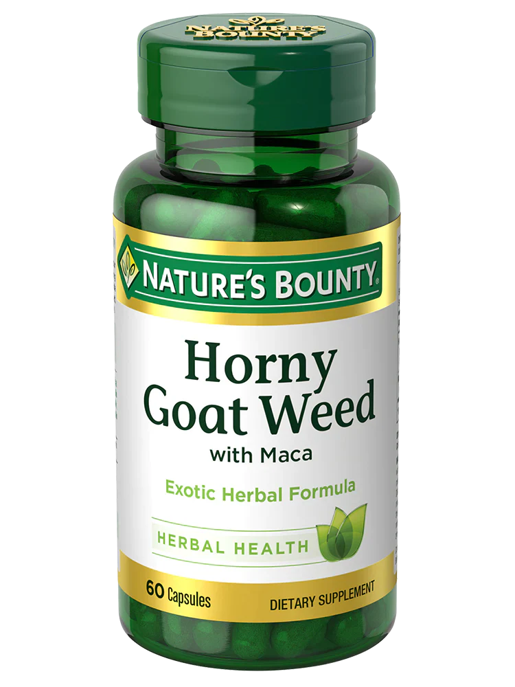 NATURE’S BOUNTY HORNY GOAT WEED WITH MACA