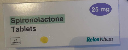 SPIRONOLACTONE 25MG TABLETS (RELONCHEM)