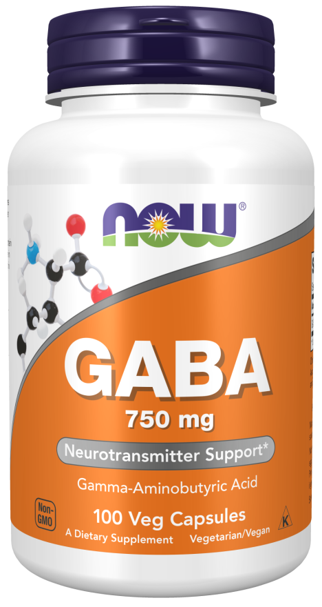 NOW GABA 750MG