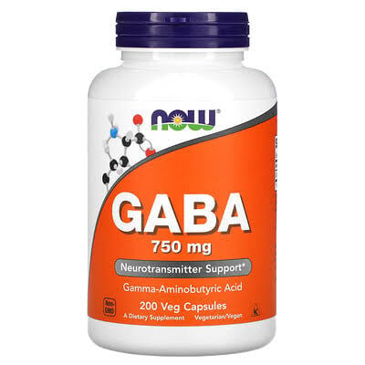 NOW GABA 750MG