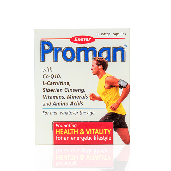 PROMAN Multivitamin for Men – Vitality & Immune Support – Caplet