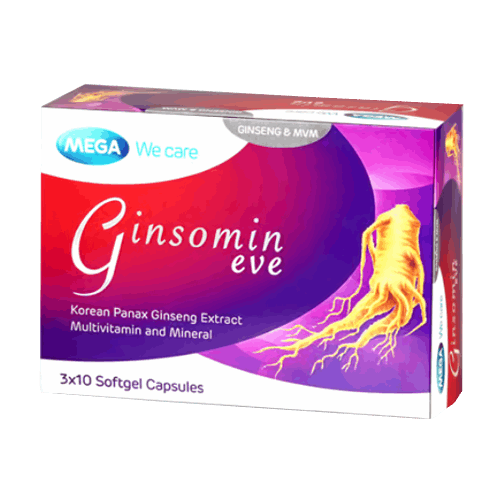 GINSOMIN EVE CAPSULES 30’S