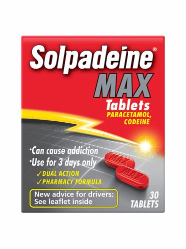 SOLPADEINE MAX TABLETS - 30 TABLETS