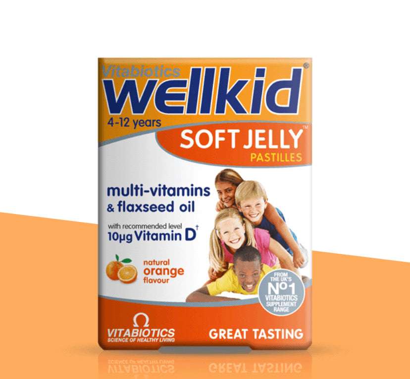 WELLKID SOFT JELLY PASTILLES
