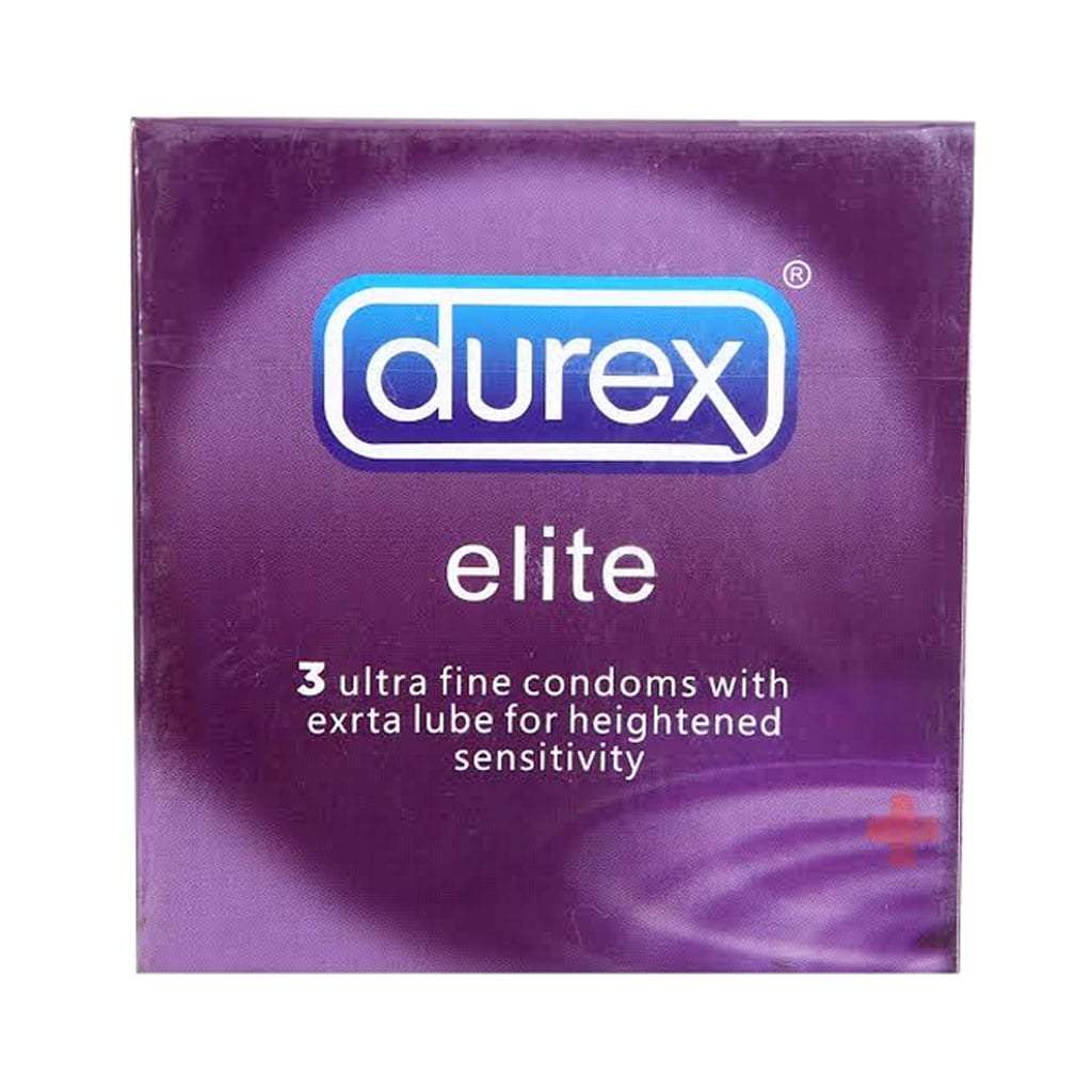 DUREX, 3 CONDOMS Durex Elite