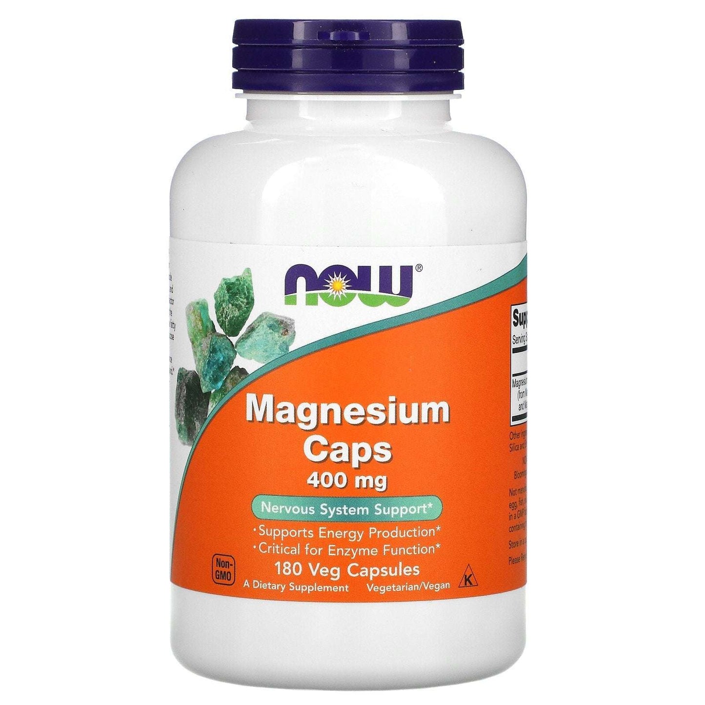 NOW MAGNESIUM CAPSULES 400MG