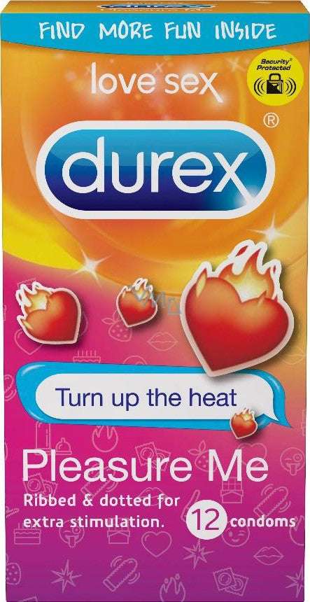 DUREX PLEASURE ME 12 CONDOMS