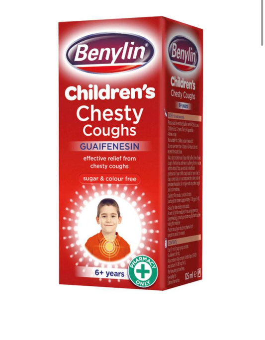 BENYLIN CHILDREN’S CHESTY COUGHS SYRUP