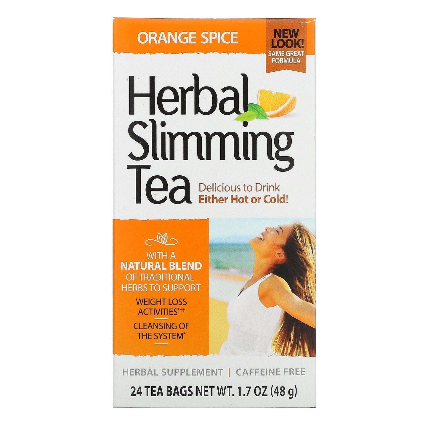 21ST CENTURY HERBAL SLIMMING TEA ORANGE SPICE