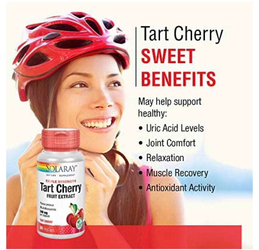 Pre-Order | Arrives in 5–10 Days – SOLARAY TART CHERRY FRUIT EXTRACT
