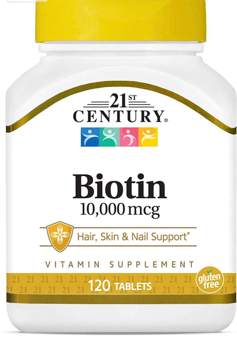 21ST CENTURY BIOTIN TABLETS