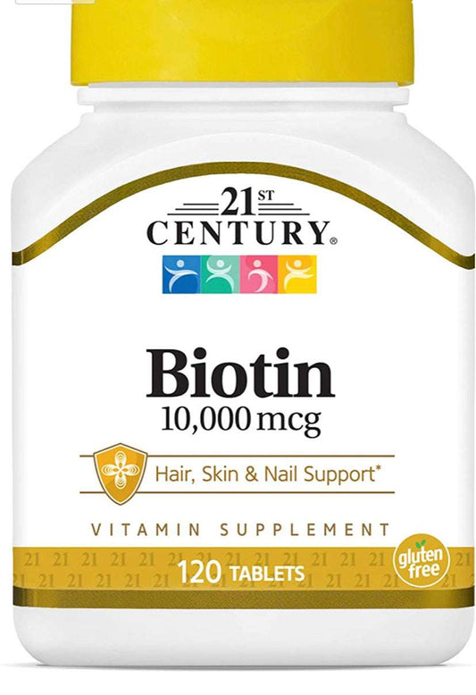 21ST CENTURY BIOTIN TABLETS