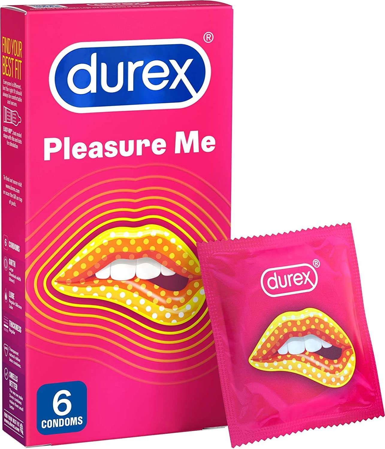 DUREX PLEASURE ME, 12 CONDOMS