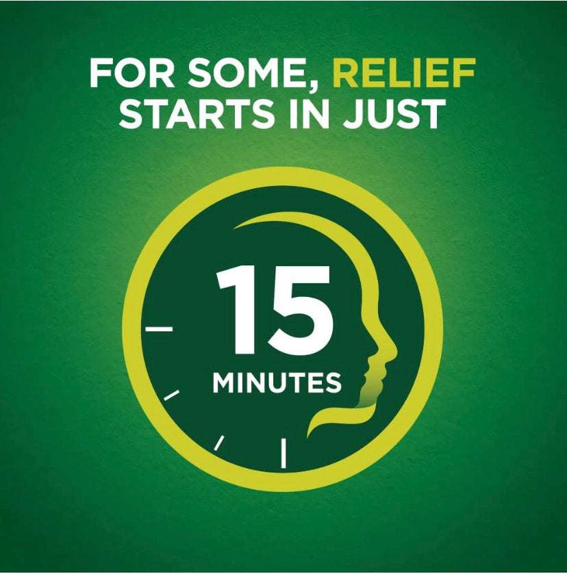 EXCEDRIN EXTRA STRENGTH PAIN RELIEF CAPLETS, WHITE, 24 COUNT