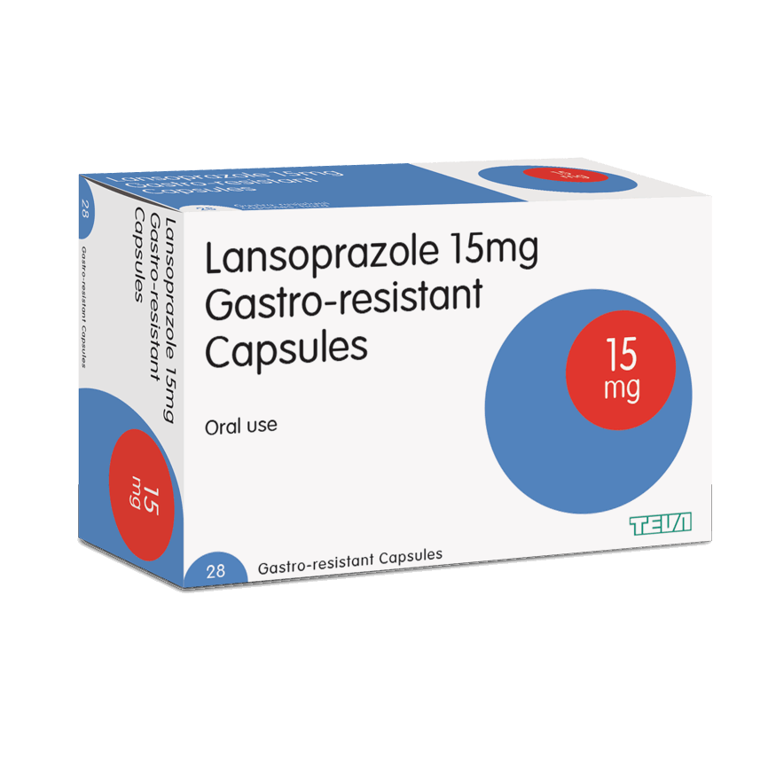 LANSOPRAZOLE 15MG CAPSULES
