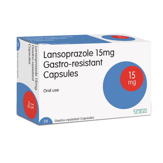LANSOPRAZOLE 15MG CAPSULES