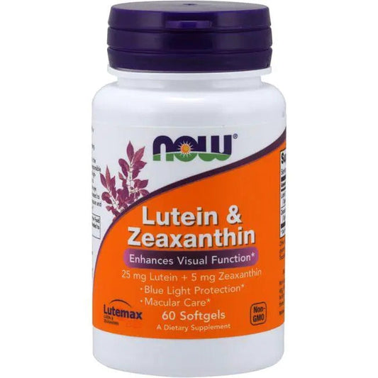 NOW FOODS LUTEIN & ZEAXANTHIN