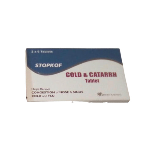 STOPKOF COLD & CATARRH TABLETS