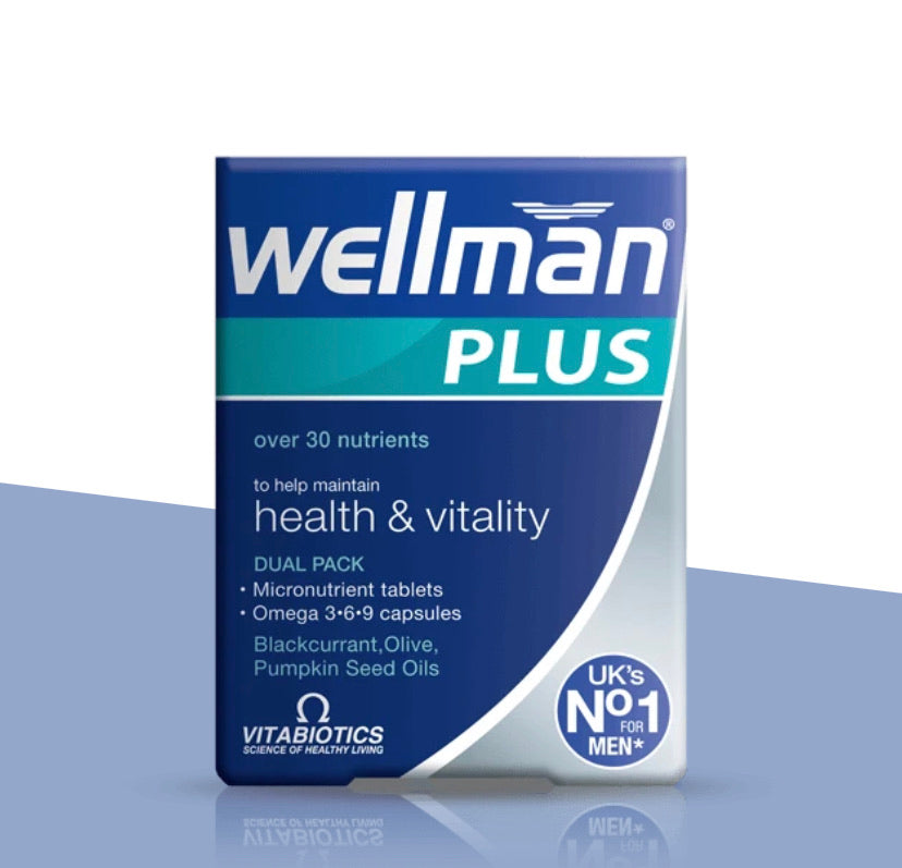 WELLMAN PLUS OMEGA 3-6-9 - E-Pharmacy Ghana