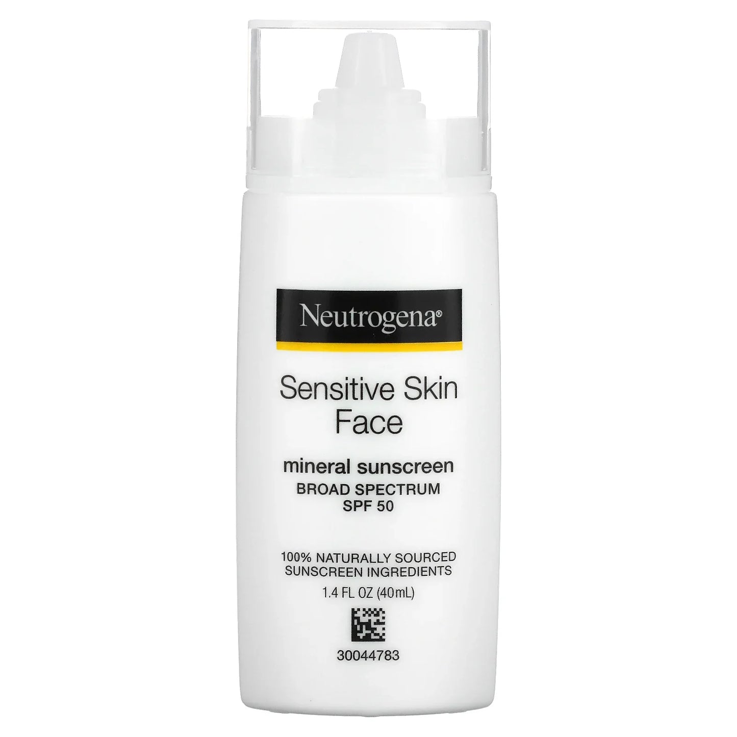 NEUTROGENA SENSITIVE SKIN FACE MINERAL SUNSCREEN SPF 50