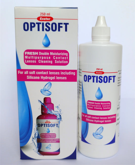 OPTISOFT CONTACT LENSES CLEANING SOLUTION 250ML