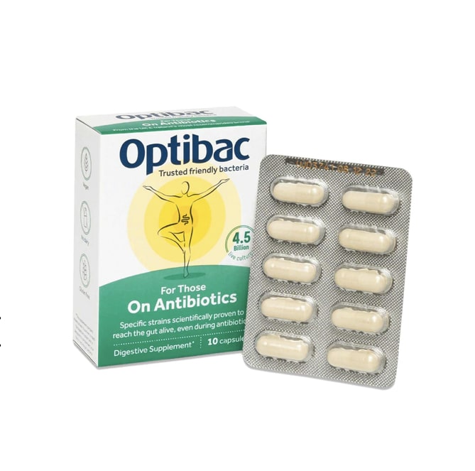 OPTIBAC FOR THOSE ON ANTIBIOTICS