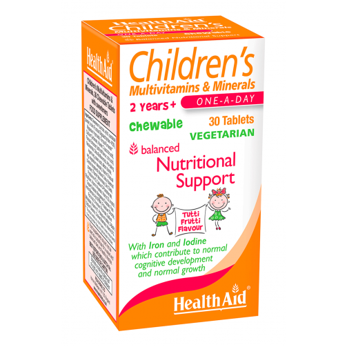 HEALTHAID CHILDREN’S MULTIVITAMINS & MINERALS
