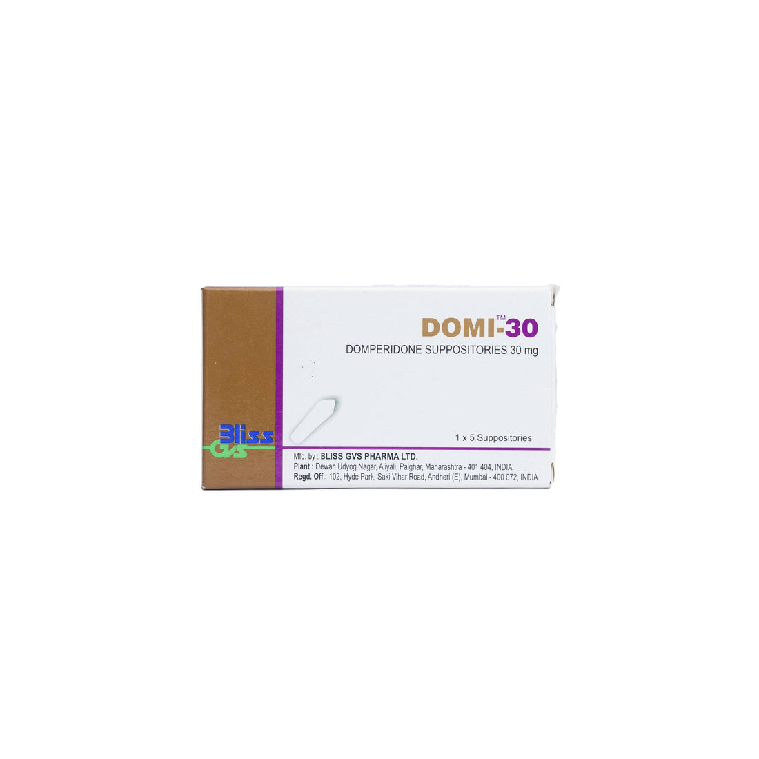 Domi-30 Suppository – Fast Relief from Nausea | Health Online – Caplet