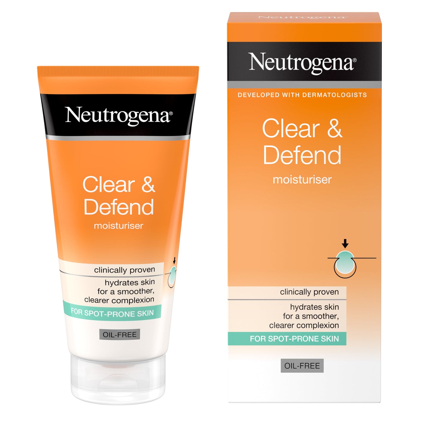 NEUTROGENA CLEAR & DEFEND MOISTURISER