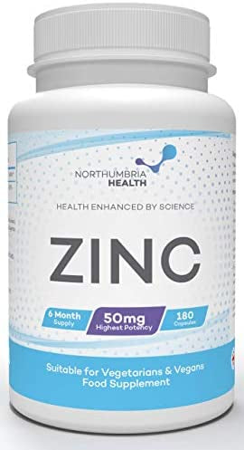 NORTHUMBRIA HEALTH ZINC, 60 CAPSULES