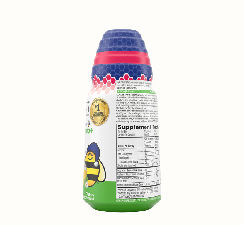ZARBEE’S COUGH SYRUP + MUCUS