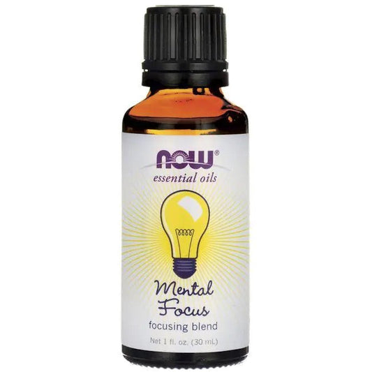 NOW FOODS MENTAL FOCUS FOCUSING BLEND ESSENTIAL OIL