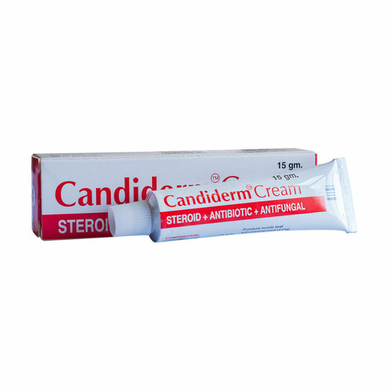 Candiderm Cream 15g – Fast Relief for Skin Irritation – Caplet