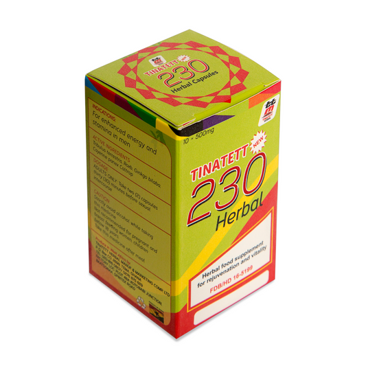 TINATETT 230 HERBAL CAPSULES