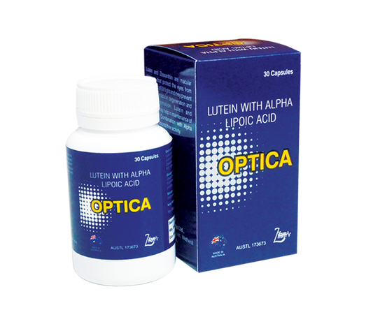 OPTICA LUTEIN WITH ALPHA LIPOIC ACID, 30 SOFT CAPSULES