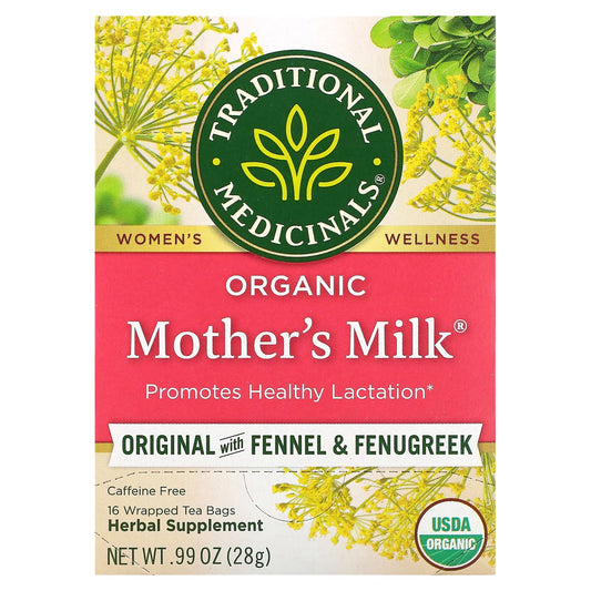 TRADITIONAL MEDICINALS ORGANIC MOTHER’S MILK 28G