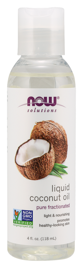 NOW FOODS PURE FRACTIONATED LIQUID COCONUT OIL