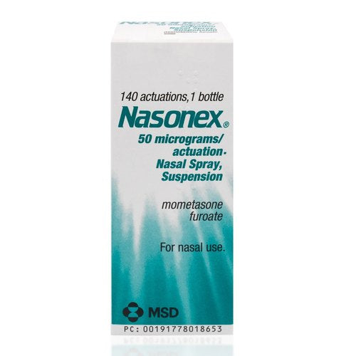 NASONEX NASAL SPRAY SUSPENSION, 140 ACTUATIONS