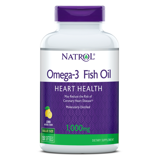 NATROL OMEGA-3 FISH OIL 1,000MG