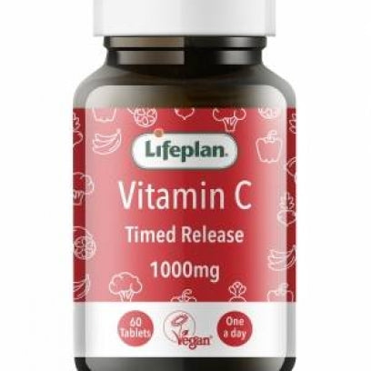 LIFEPLAN VITAMIN C TIMED RELEASE 1000MG