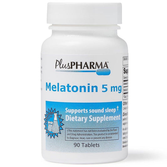 PLUS PHARMA MELATONIN 5MG, 90 TABLETS