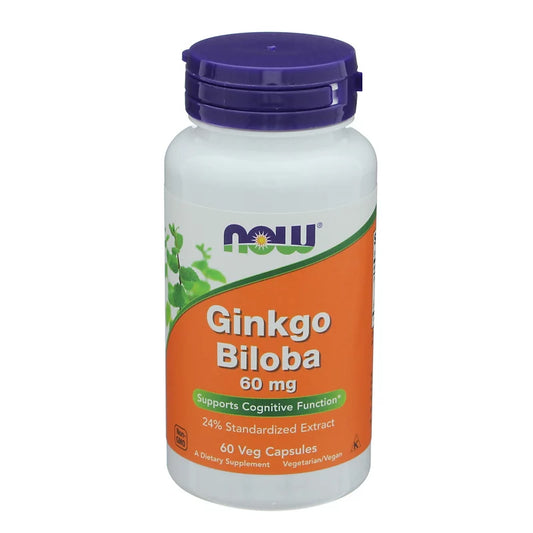 NOW GINKGO BILOBA 60MG