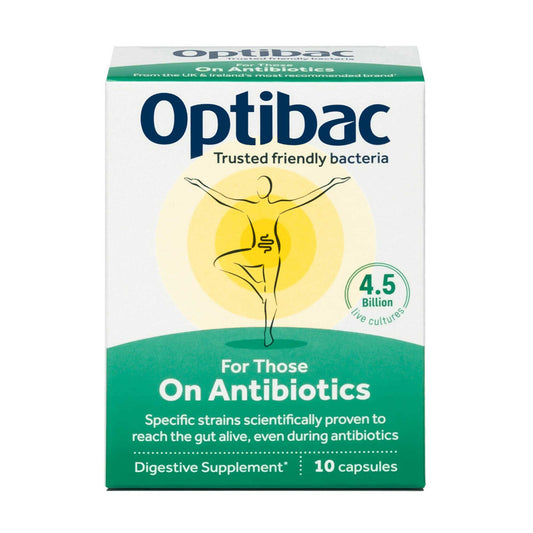 OPTIBAC FOR THOSE ON ANTIBIOTICS
