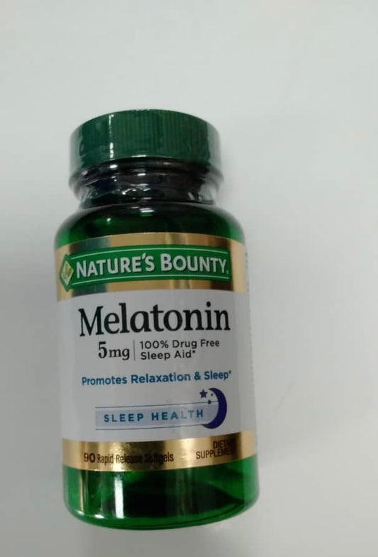 NATURE’S BOUNTY MELATONIN 5MG