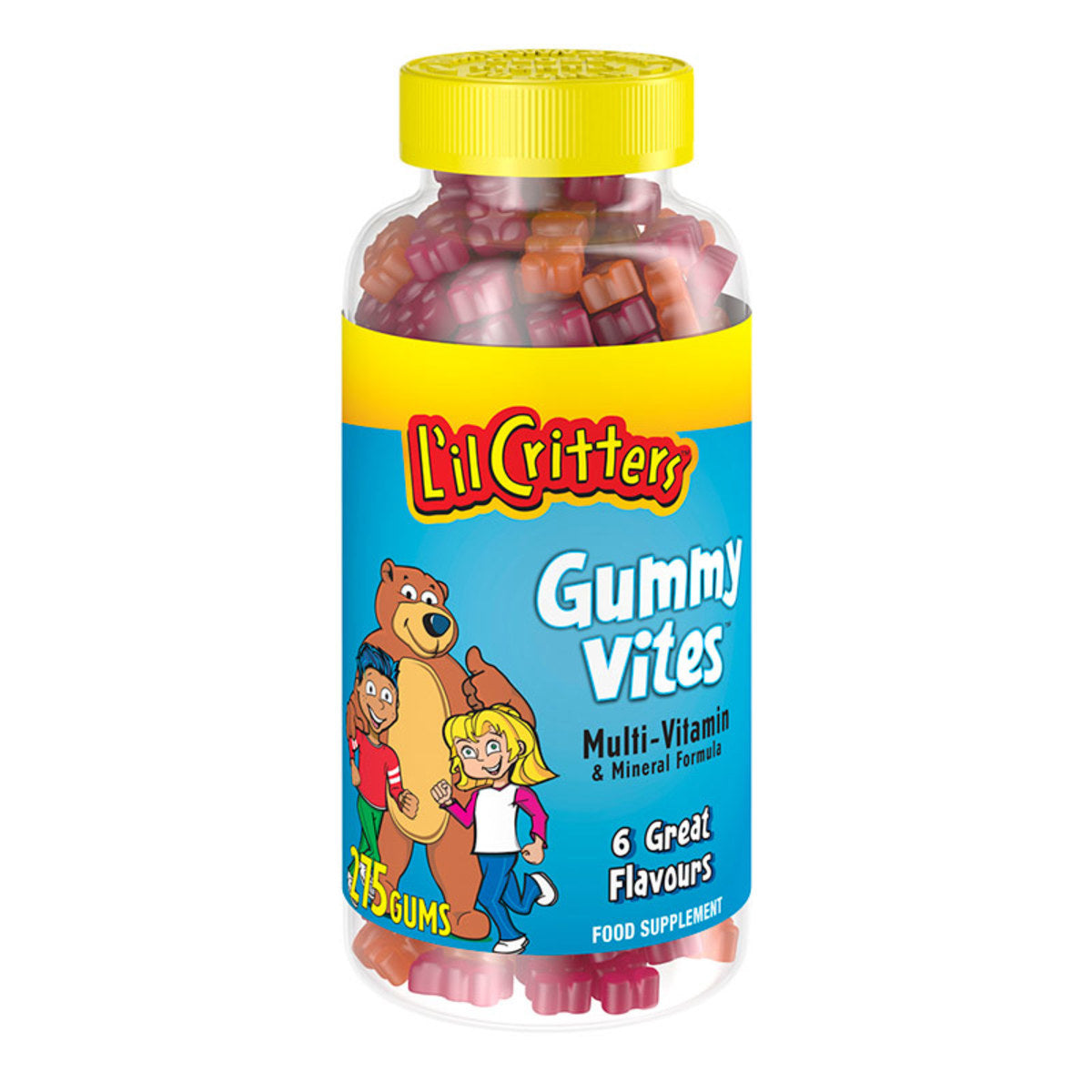 L’IL CRITTERS GUMMY VITES MULTI-VITAMIN & MINERAL FORMULA