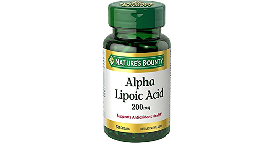 NATURE’S BOUNTY ALPHA LIPOIC ACID 200MG, 30 CAPSULES