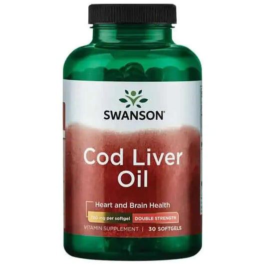 Pre-Order | Arrives in 5–10 Days – SWANSON COD LIVER OIL, 30 SOFTGELS