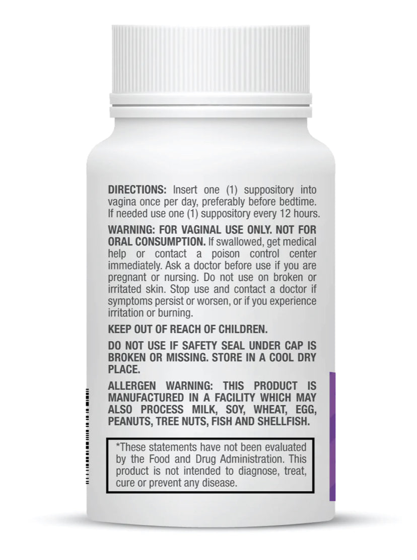 NEWLIFE BORIC ACID, 30 VAGINAL SUPPOSITORIES