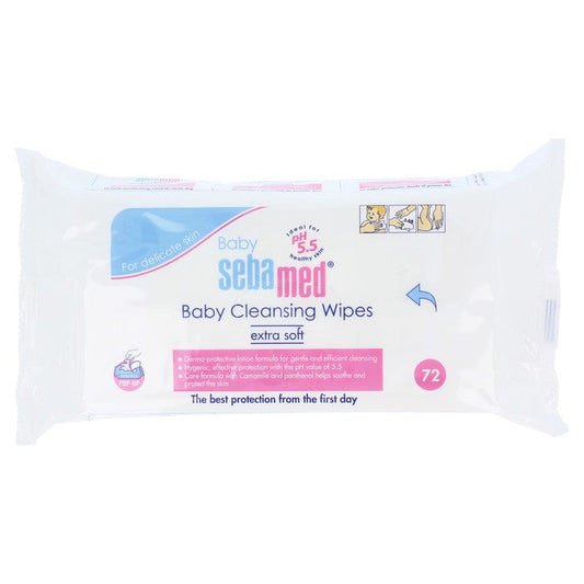 SEBAMED BABY CLEANSING WIPES EXTRA SOFT